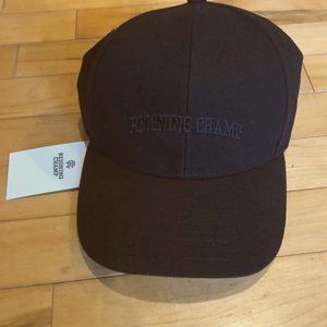 Reigning Champ Embroidered Wool Blend 6 Panel Hat Adjustable Strapback